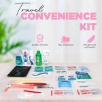Asom Toiletry Travel Kit, Quality Hygiene Essentials Traveling Toiletries Prefilled Accessories Convenience Set, Tsa Approved Women Carry On Size Clear Toiletry Bag Accessory Kits. - Image 3